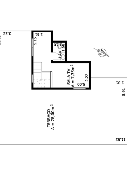 Apartamento à venda com 2 quartos, 121m² - Foto 3