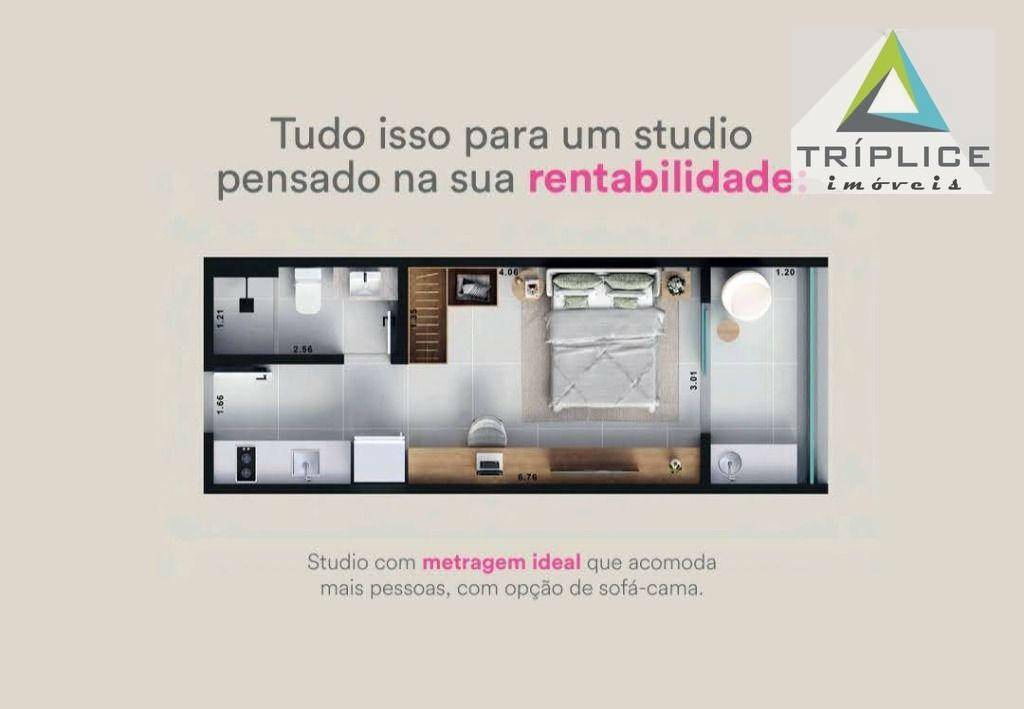 Kitnet e Studio à venda com 1 quarto, 26m² - Foto 23