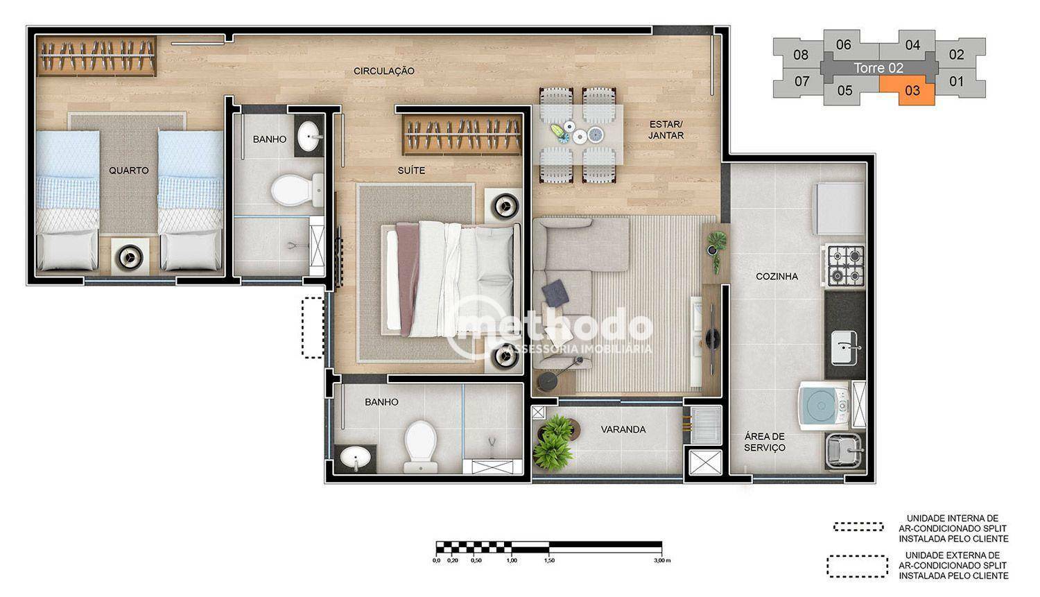 Apartamento para alugar com 2 quartos, 54m² - Foto 26