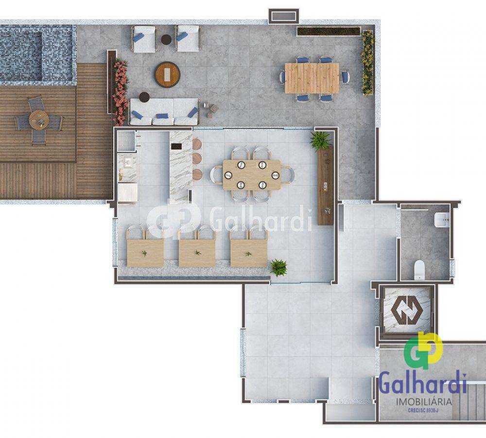 Apartamento à venda com 3 quartos - Foto 15