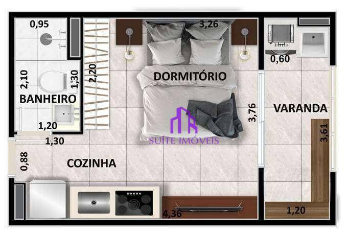 Apartamento à venda com 2 quartos, 61m² - Foto 12