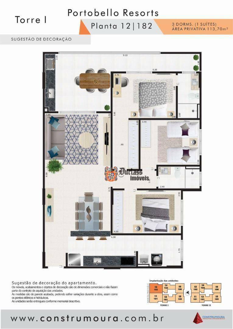 Apartamento à venda com 3 quartos, 113m² - Foto 15