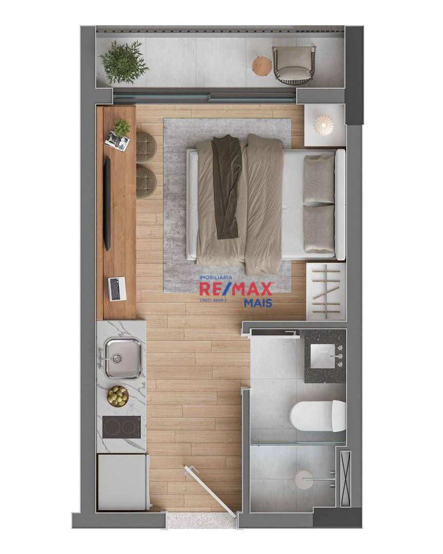 Apartamento à venda com 2 quartos, 51m² - Foto 2