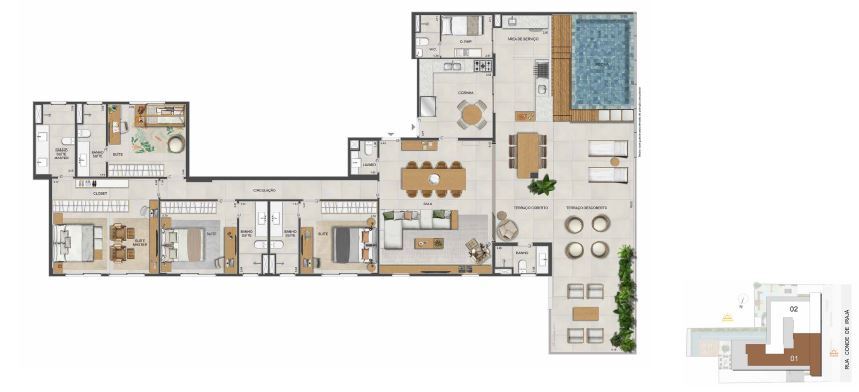 Apartamento à venda com 3 quartos, 15049m² - Foto 38