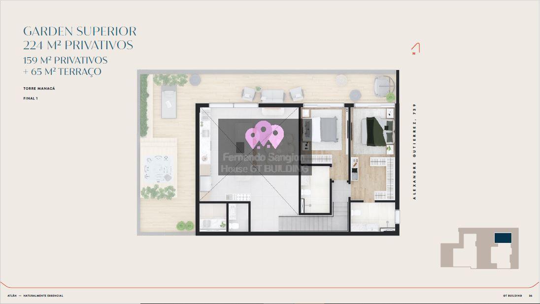 Apartamento à venda com 3 quartos, 215m² - Foto 7