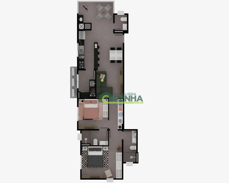 Apartamento à venda com 2 quartos, 91m² - Foto 7