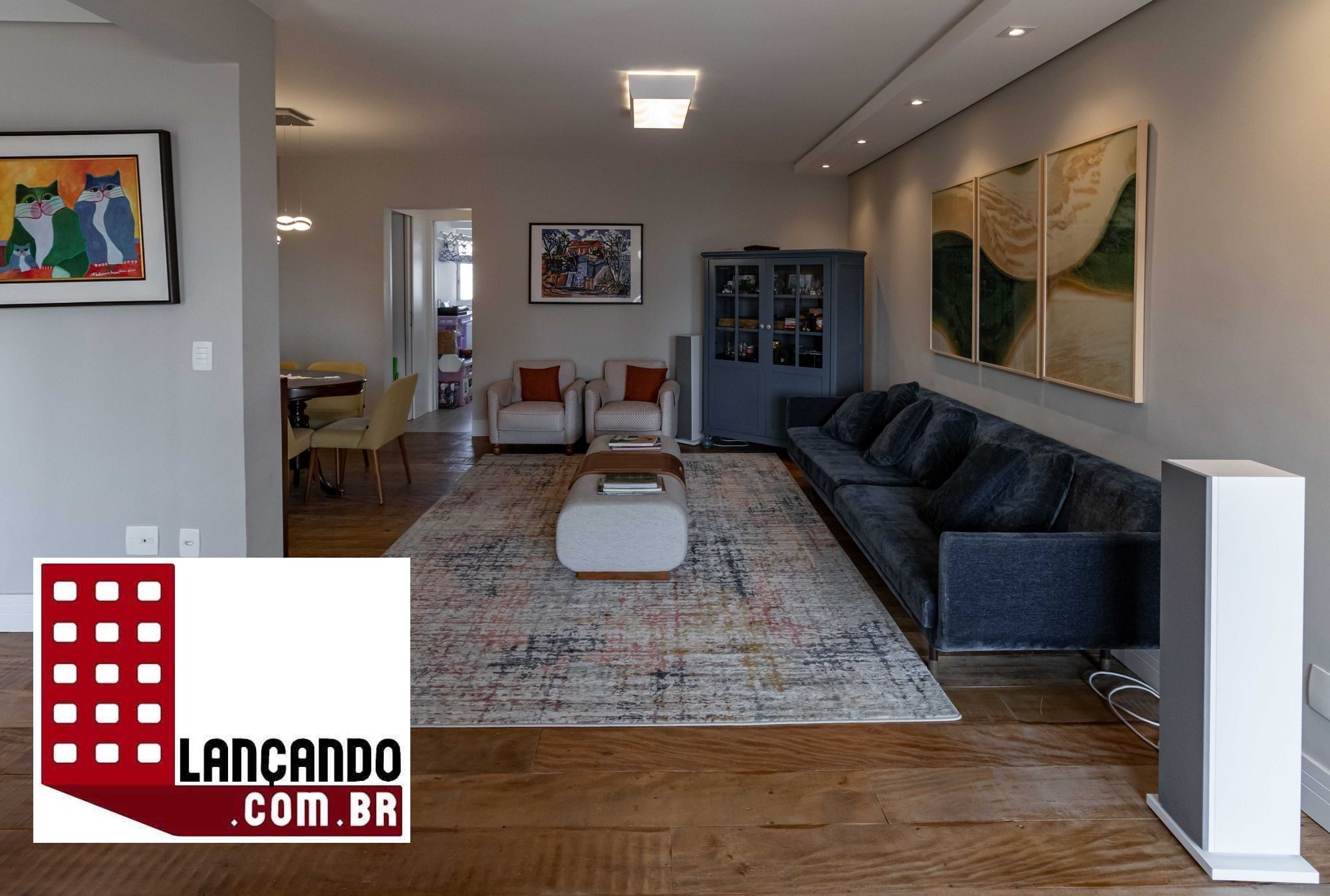 Apartamento à venda com 3 quartos, 148m² - Foto 2