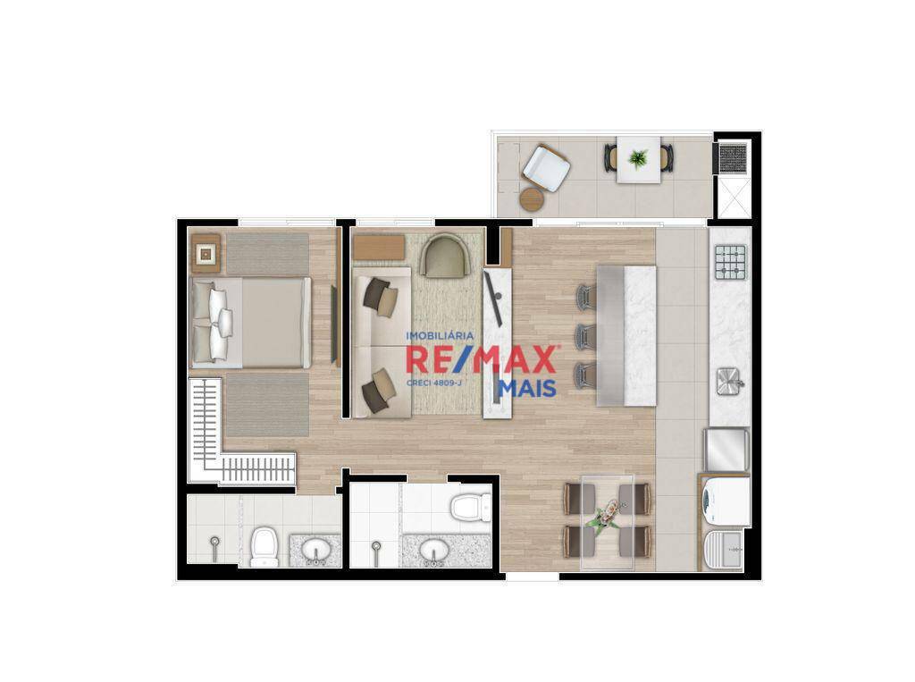 Apartamento à venda com 2 quartos, 67m² - Foto 23