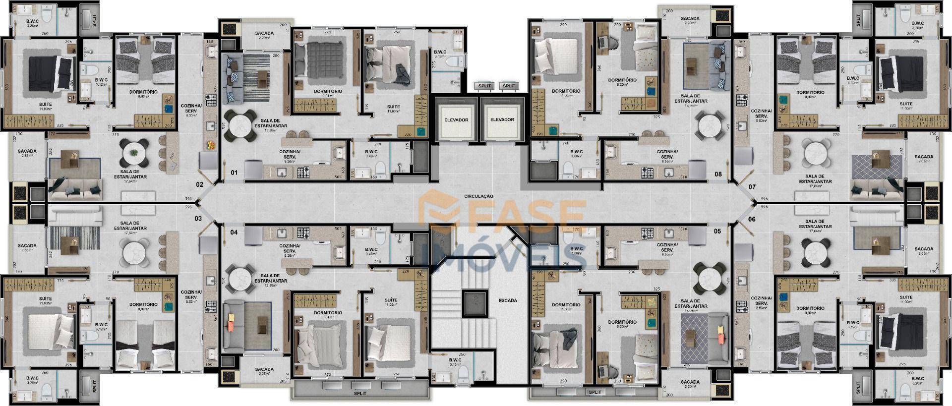 Apartamento, 2 quartos, 59 m² - Foto 18