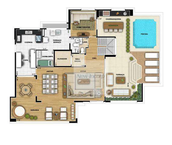 Apartamento à venda com 4 quartos, 310m² - Foto 11