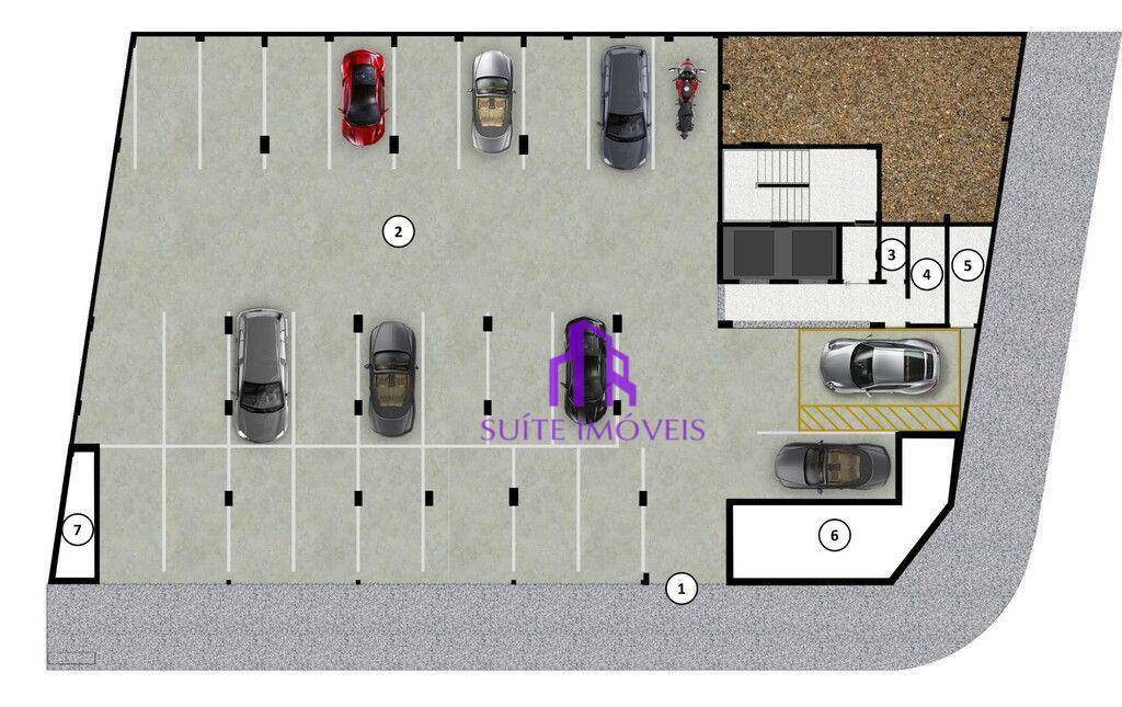 Apartamento à venda com 2 quartos, 44m² - Foto 2