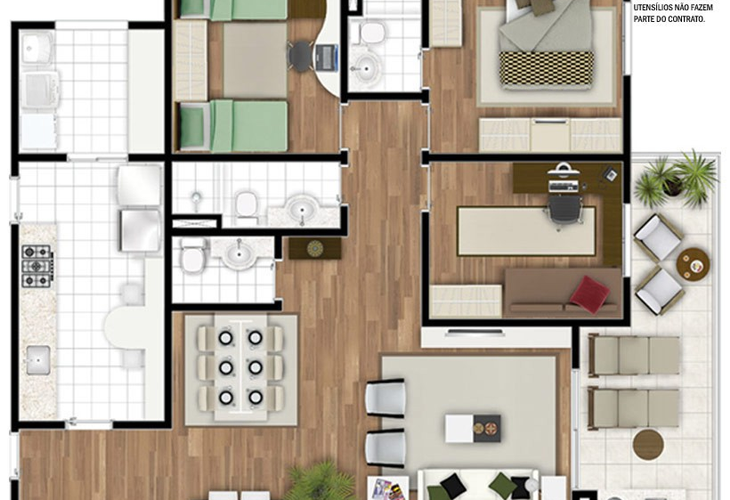 Apartamento à venda com 4 quartos, 114m² - Foto 15