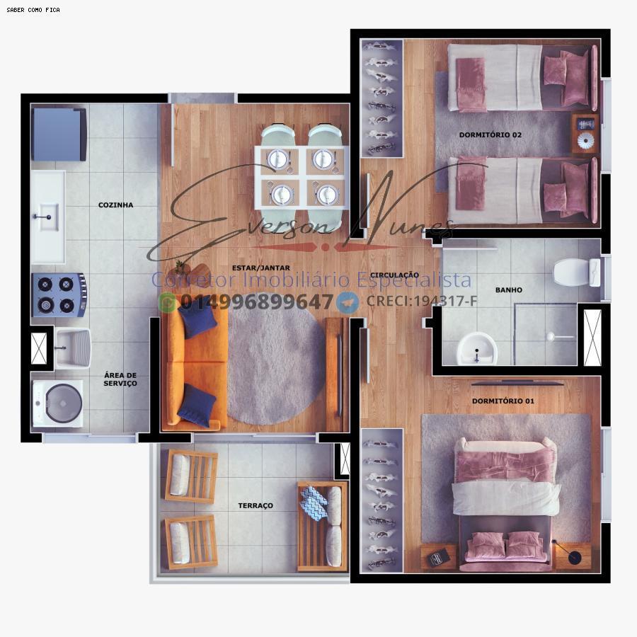 Apartamento à venda com 2 quartos, 56m² - Foto 30