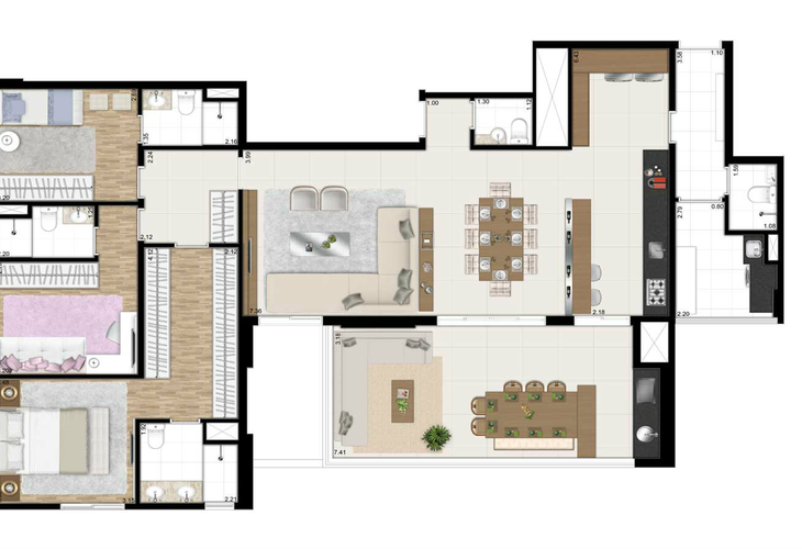 Apartamento à venda com 3 quartos, 108m² - Foto 5