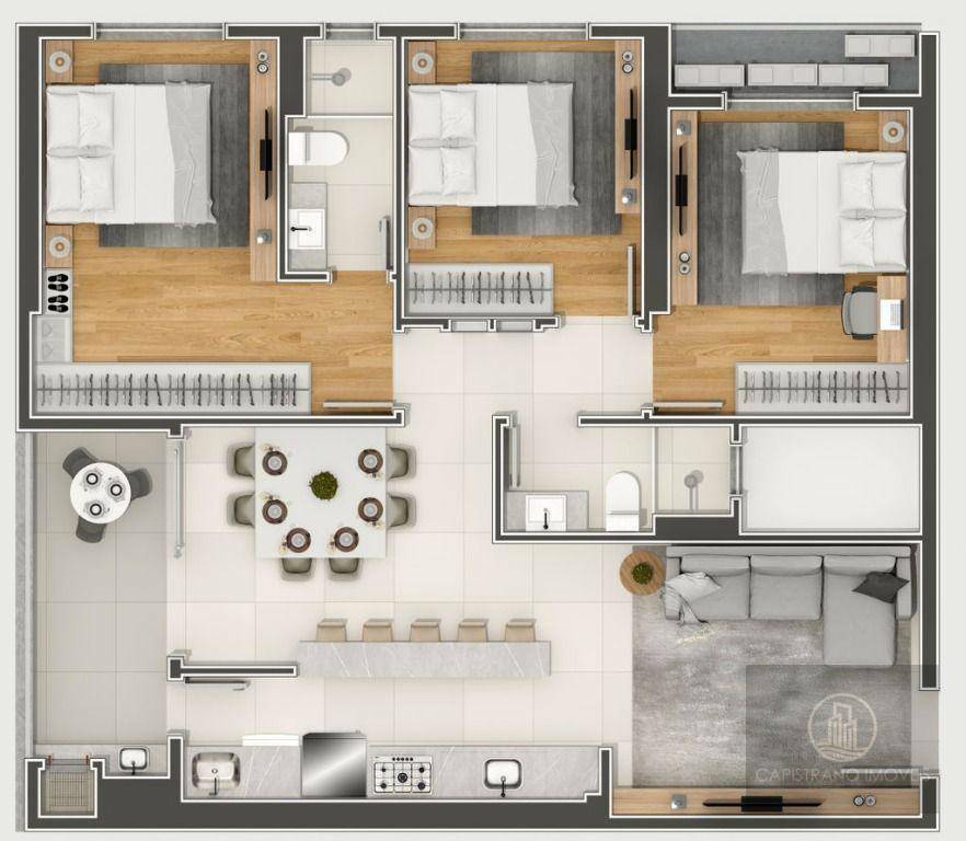 Apartamento à venda com 2 quartos, 73m² - Foto 24