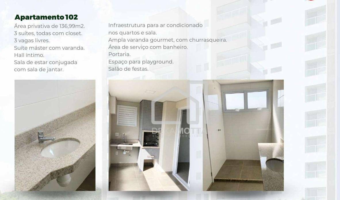 Apartamento à venda com 3 quartos, 136m² - Foto 5