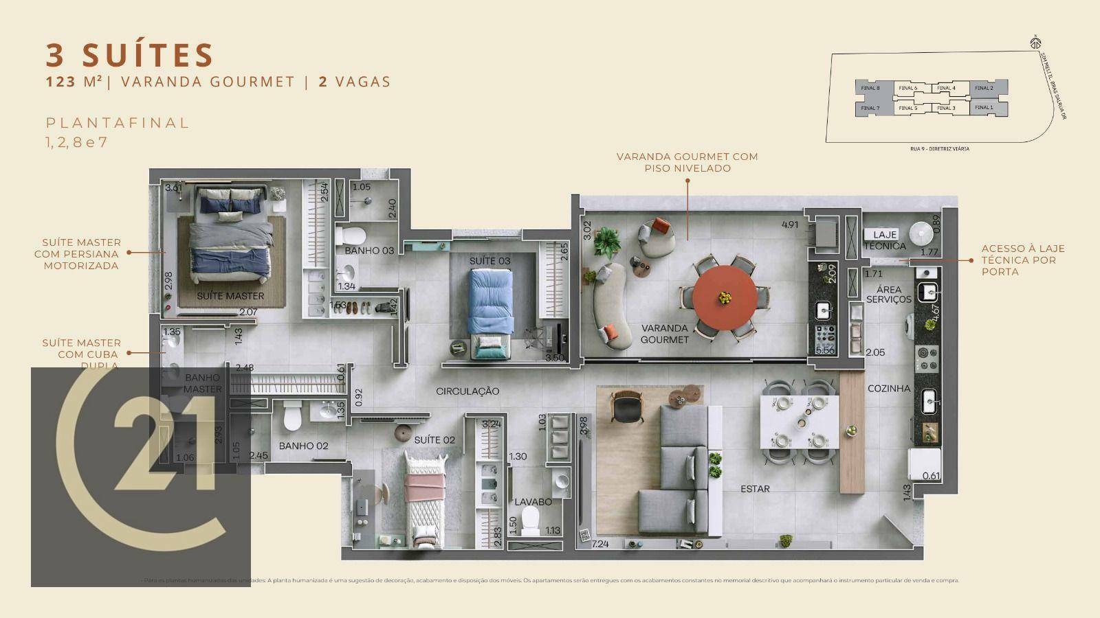 Apartamento à venda com 2 quartos, 92m² - Foto 4