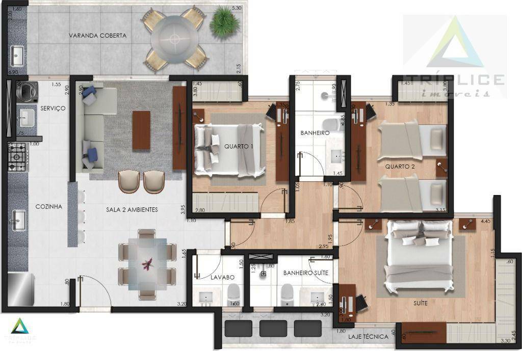 Apartamento à venda com 3 quartos, 173m² - Foto 33