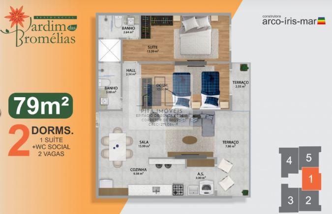 Apartamento à venda com 2 quartos, 85m² - Foto 34