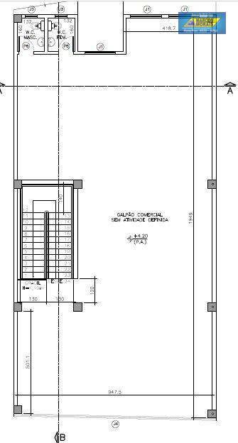 Loja-Salão para alugar, 374m² - Foto 3