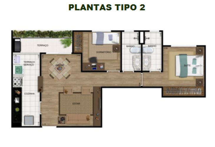 Apartamento à venda com 2 quartos, 50m² - Foto 6