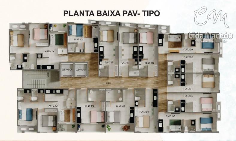 Apartamento à venda com 1 quarto, 19m² - Foto 19