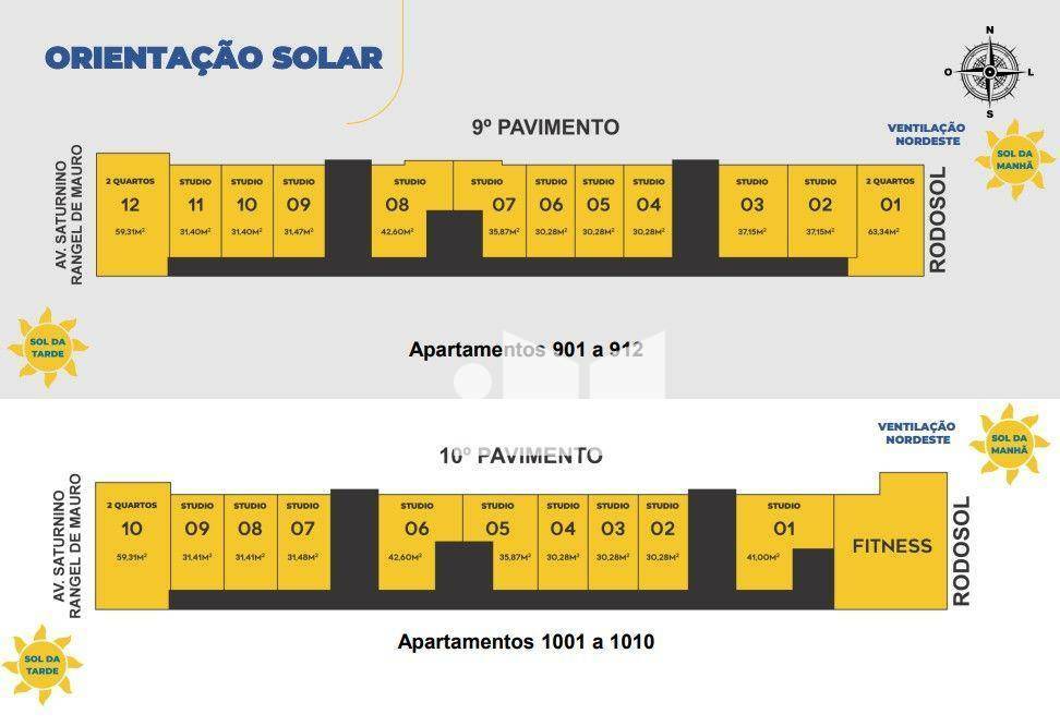 Apartamento à venda com 1 quarto, 28m² - Foto 23