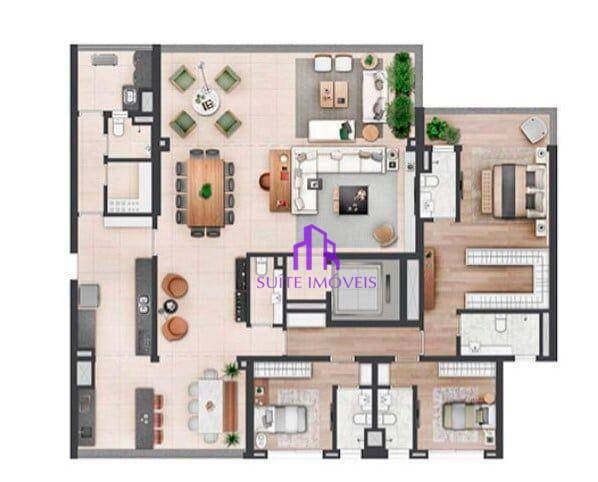 Apartamento à venda com 3 quartos, 142m² - Foto 45