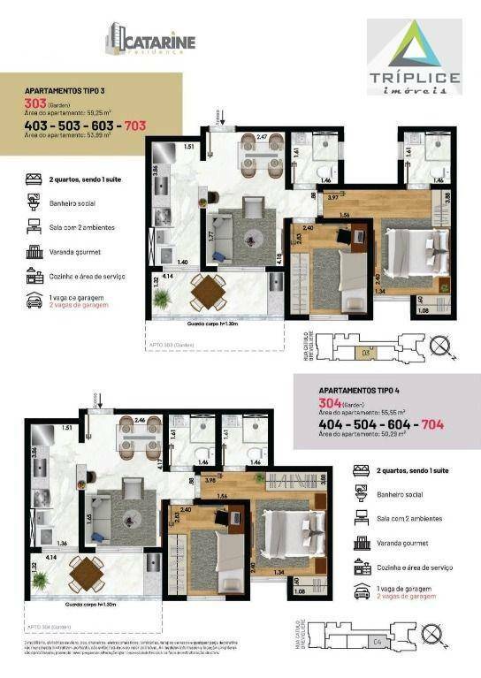 Apartamento à venda com 2 quartos, 59m² - Foto 13