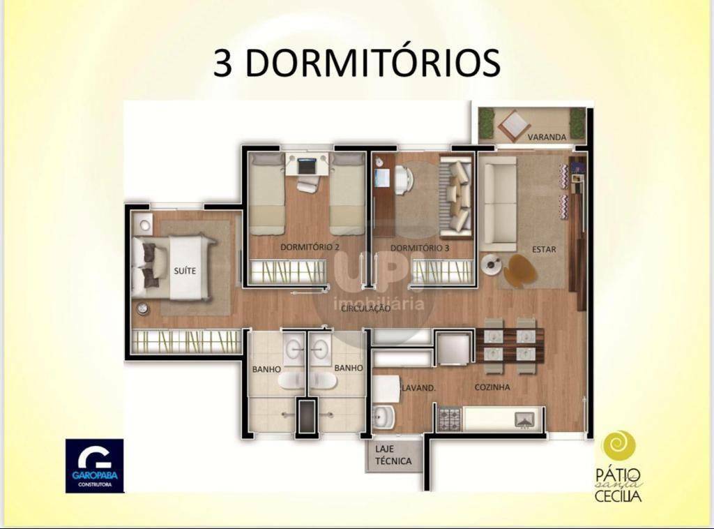 Apartamento à venda com 3 quartos, 66m² - Foto 26