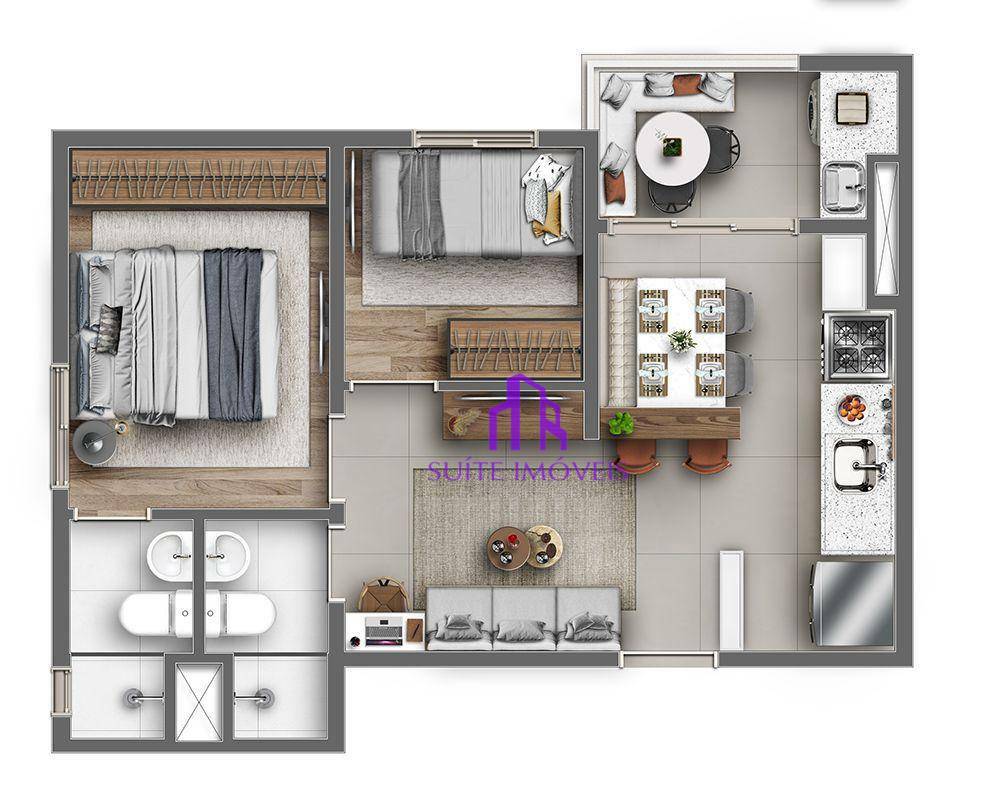 Cobertura à venda com 3 quartos, 70m² - Foto 37