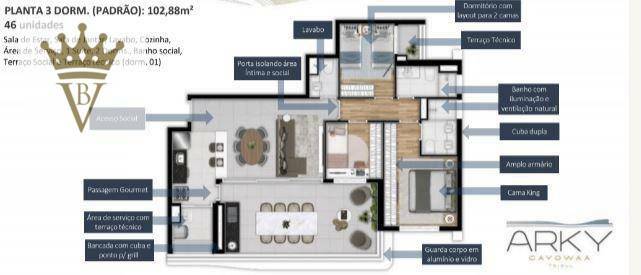 Apartamento à venda com 3 quartos, 102m² - Foto 17