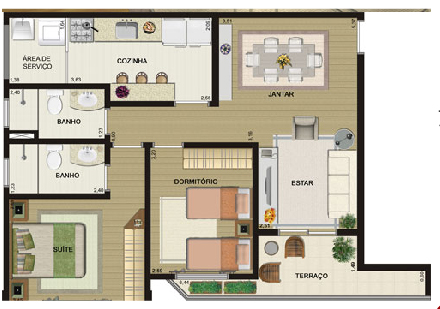 Apartamento à venda com 2 quartos, 68m² - Foto 14