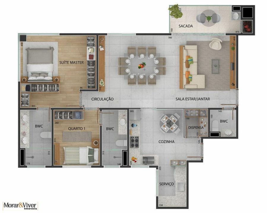 Apartamento à venda com 3 quartos, 103m² - Foto 16