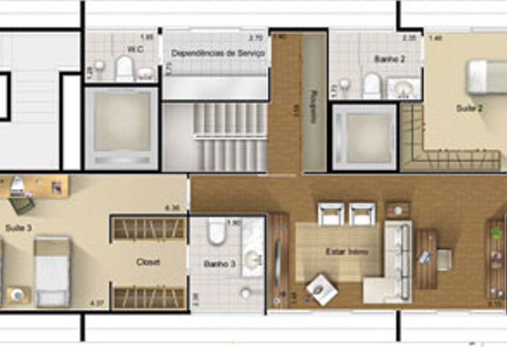 Apartamento à venda com 4 quartos, 221m² - Foto 13