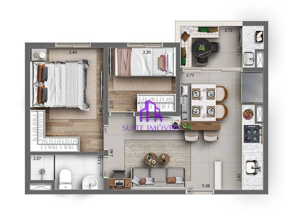 Cobertura à venda com 3 quartos, 81m² - Foto 22