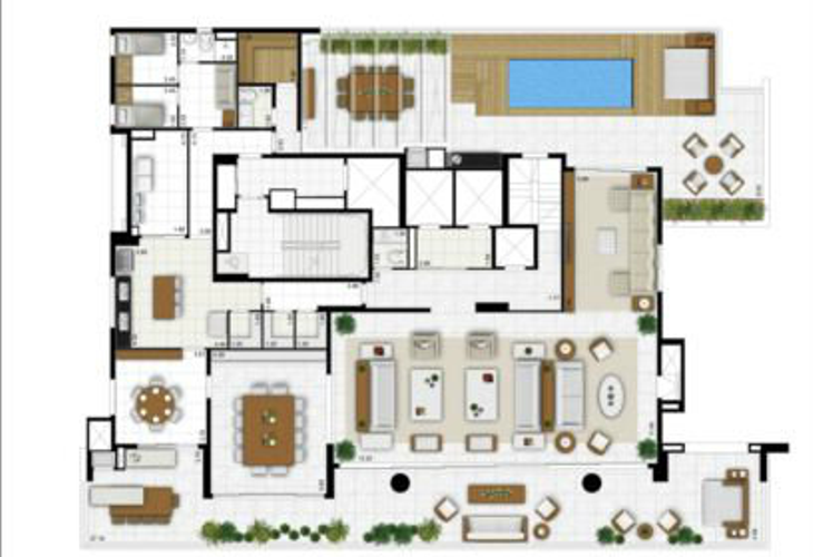 Apartamento à venda com 5 quartos, 485m² - Foto 12