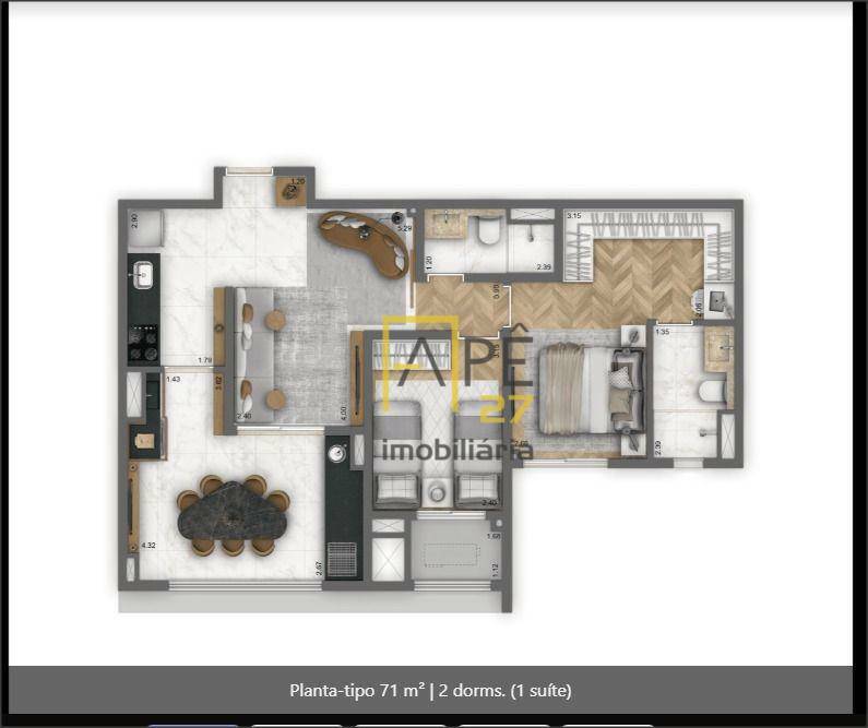 Apartamento à venda com 3 quartos, 120m² - Foto 18