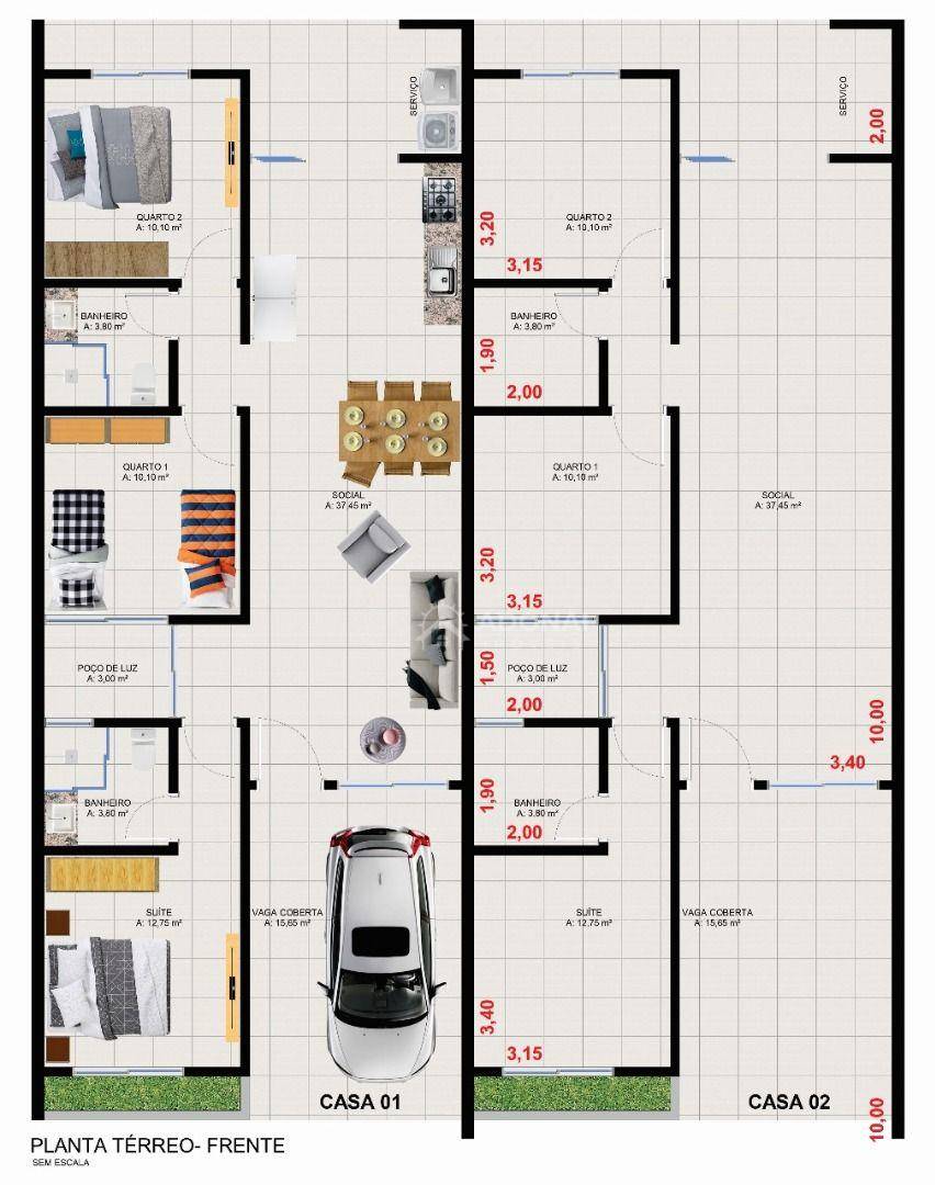 Casa de Condomínio à venda com 3 quartos, 148m² - Foto 8