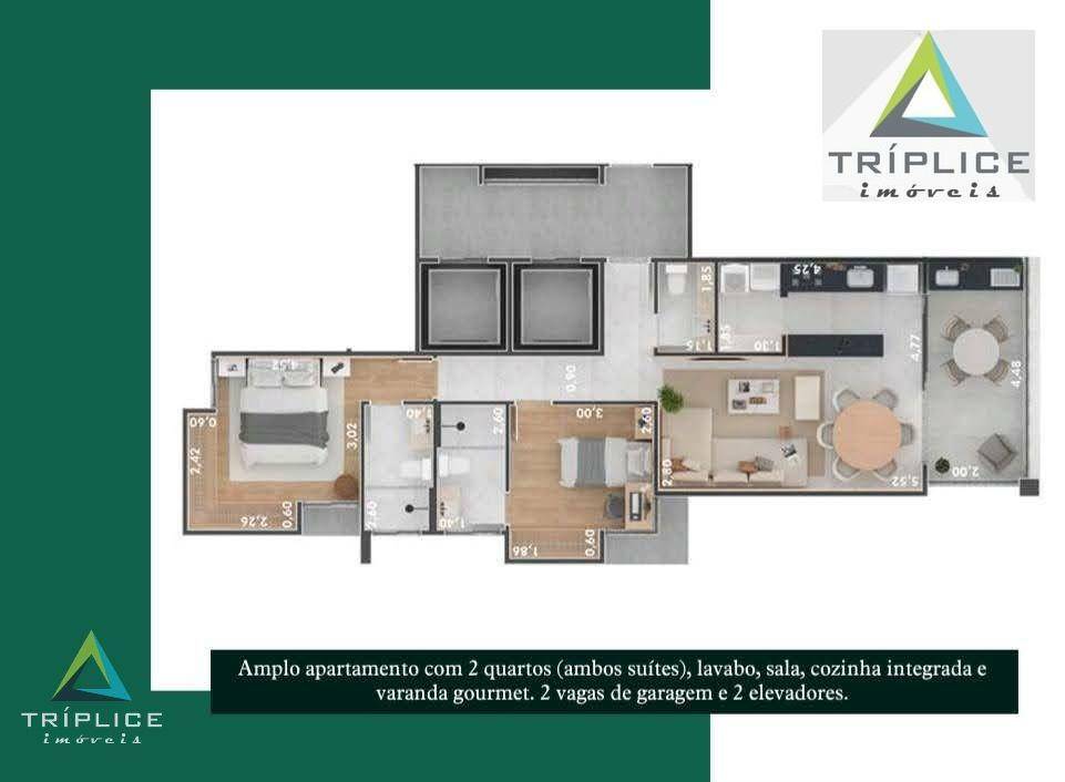 Cobertura à venda com 3 quartos, 200m² - Foto 11