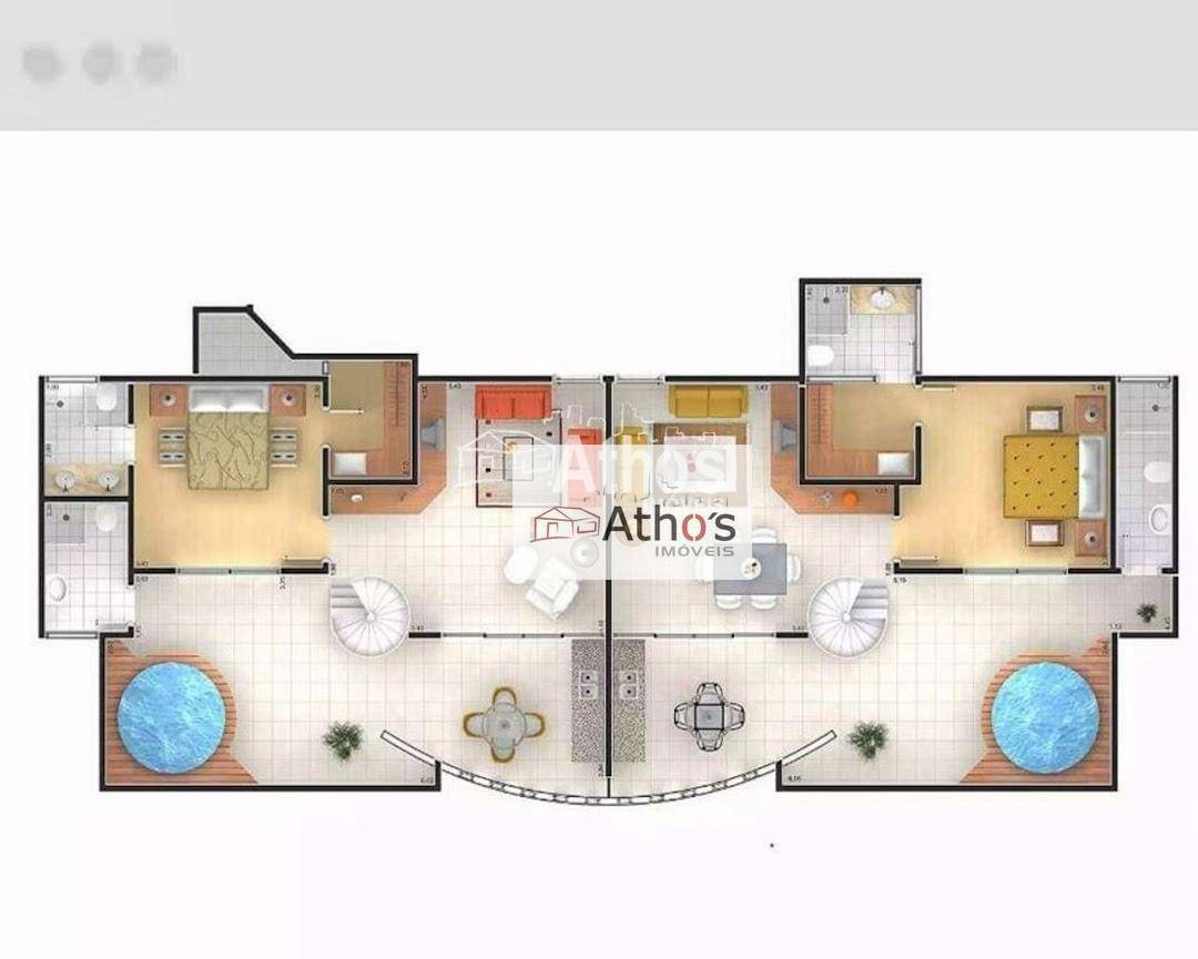 Cobertura à venda com 3 quartos, 160m² - Foto 3