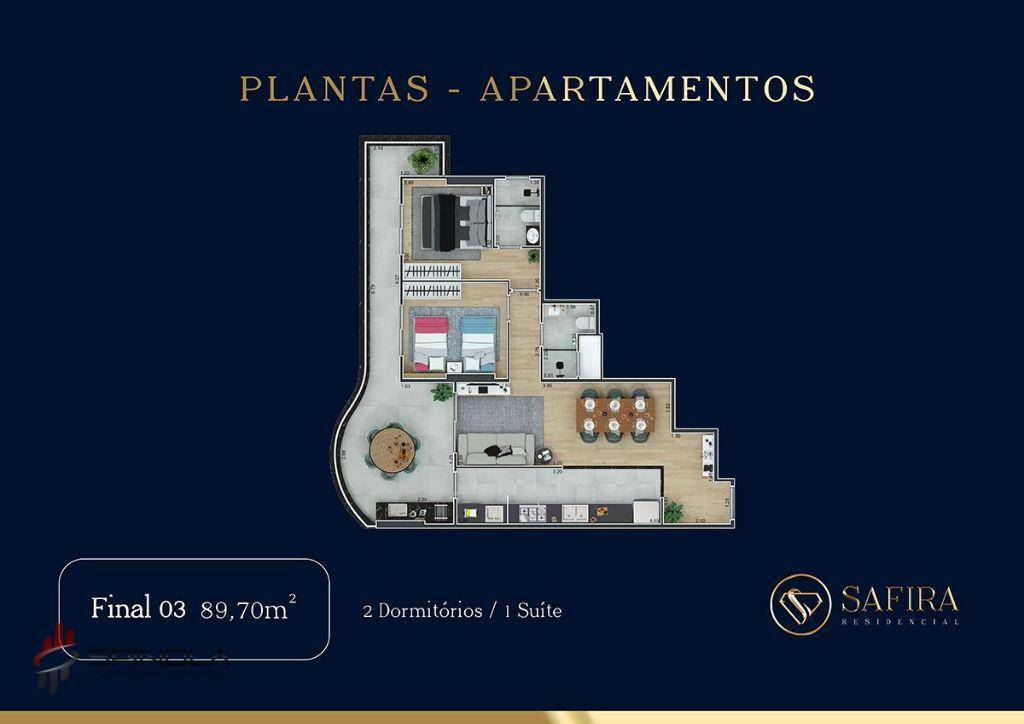 Apartamento à venda com 3 quartos, 109m² - Foto 19