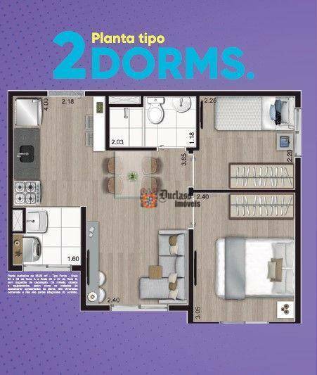 Apartamento à venda com 2 quartos, 35m² - Foto 13