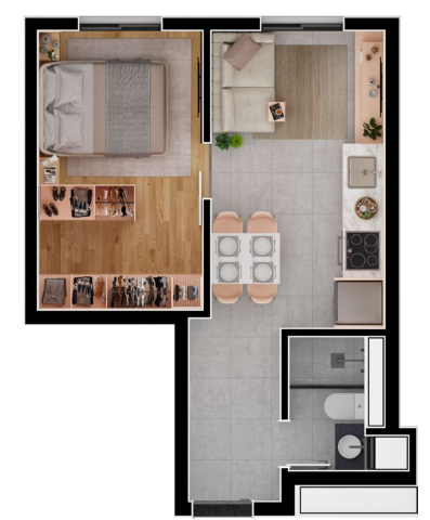 Apartamento à venda com 2 quartos, 61m² - Foto 19