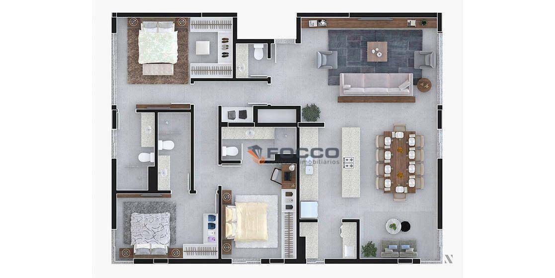 Apartamento à venda com 3 quartos, 102m² - Foto 45