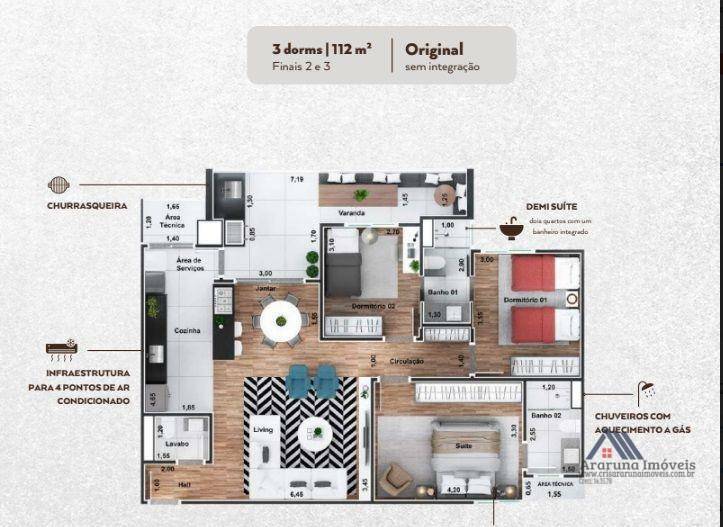 Apartamento à venda com 3 quartos, 112m² - Foto 40