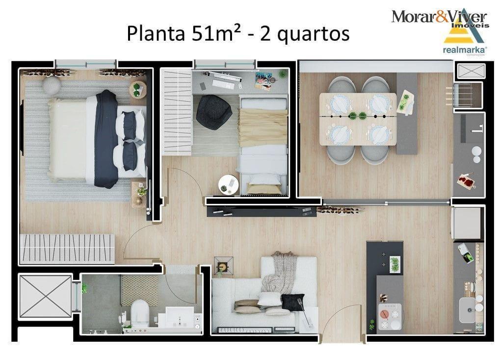 Apartamento à venda com 2 quartos, 51m² - Foto 27