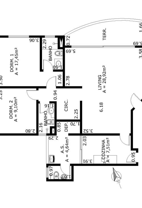 Apartamento à venda com 3 quartos, 95m² - Foto 11