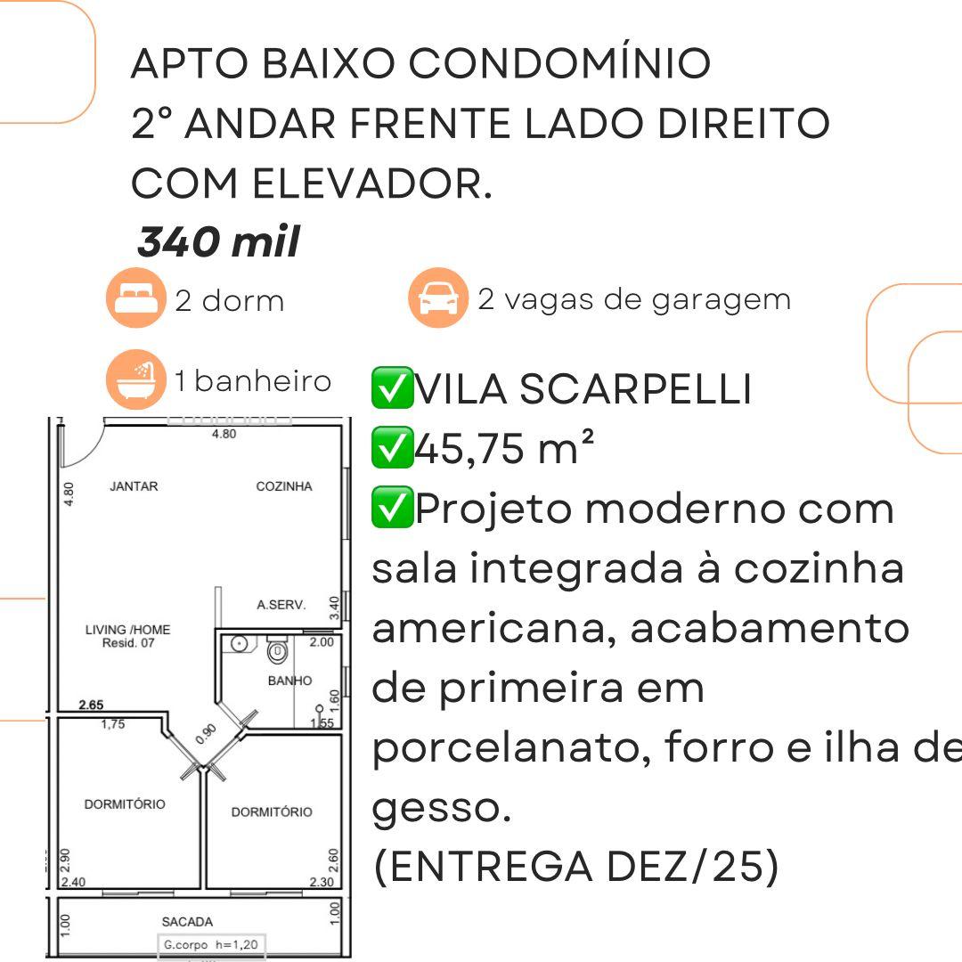 Apartamento à venda com 2 quartos, 47m² - Foto 10