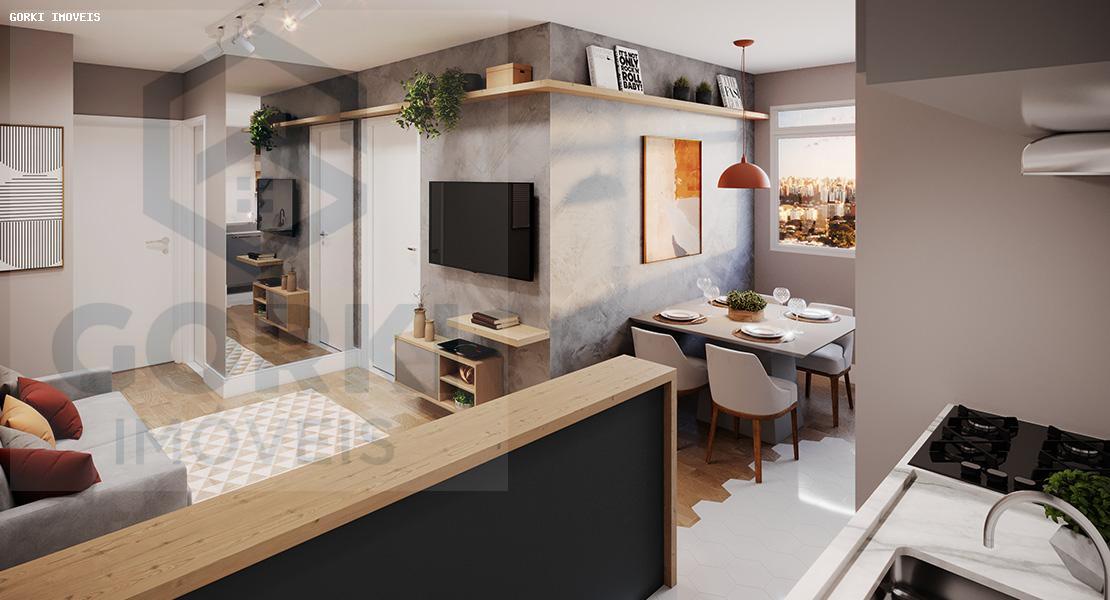 Apartamento à venda com 2 quartos, 38m² - Foto 2